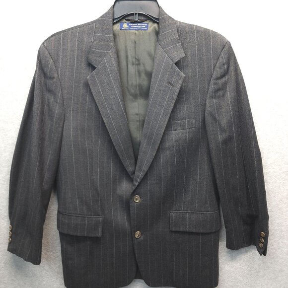 Brooks Brothers Other - Brooks Brothers 40R Vintage Wool Gray Blazer Suit Jacket Sport Coat USA Made